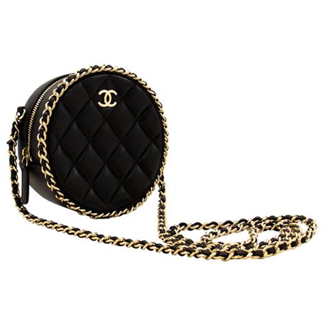 small round chanel bag|pre owned vintage chanel bags.